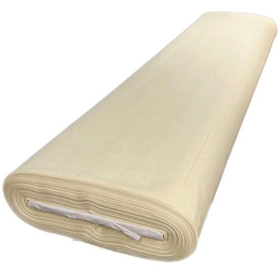 Pre-Shrunk Calico Fabric: 100% Cotton Quilting Cloth, 137cm Wide