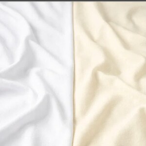 Flannel Plain Fabric 100% Brushed Cotton Winceyette 145cm Wide zdjęcie 4