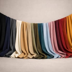 Coating Fabric: Soft Wool-Look, Heavyweight - Warm and Durable