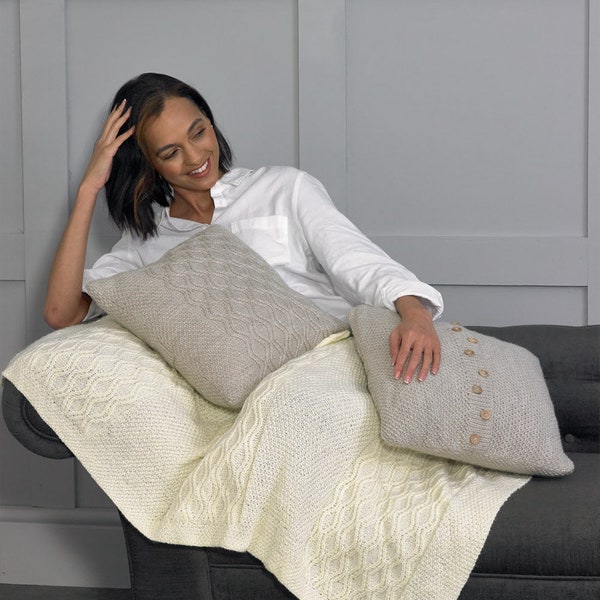 Cushion Knitting Patterns Etsy UK