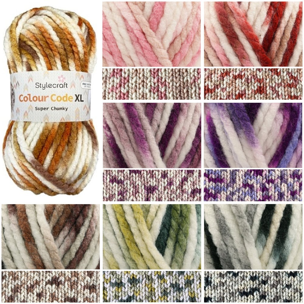 Stylecraft super chunky wool sale