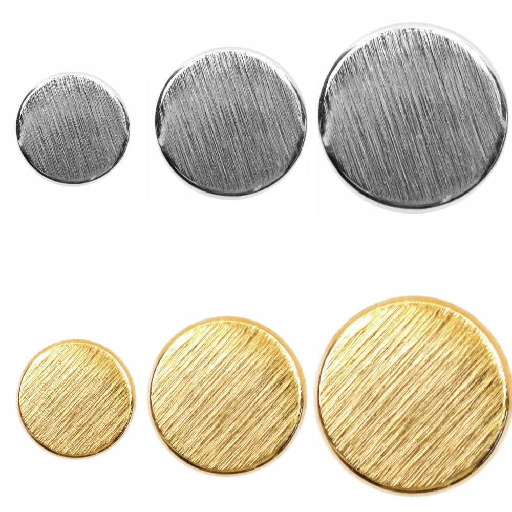 17mm 20mm Black Color Plain Copper Brass Jeans Button Shank Button For  Garment Pants Sewing Clothes Accseeories Handmade - Buttons - AliExpress