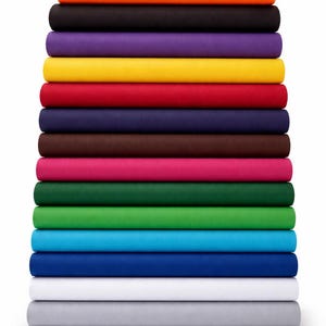Cotton Drill Fabric Twill Weave Lightweight 147cm Wide 200gsm