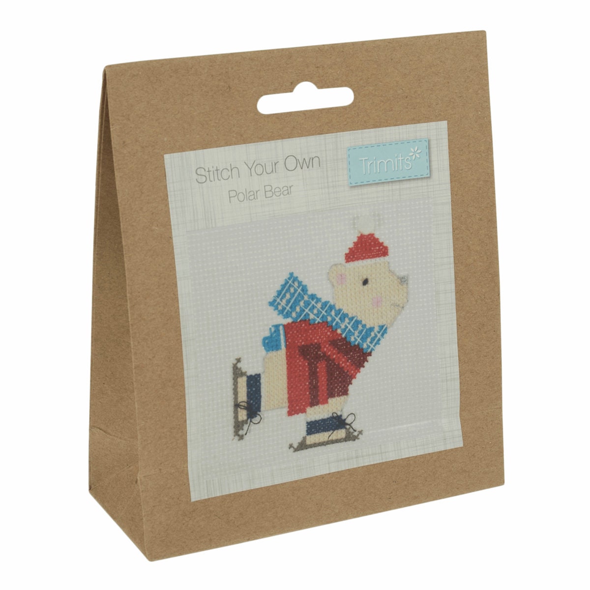 Trimits Mini Counted Cross Stitch Kit Christmas Festive Designs Xmas ...