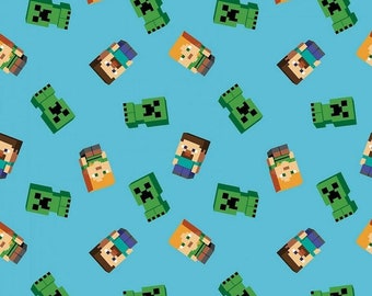 minecraft jersey fabric