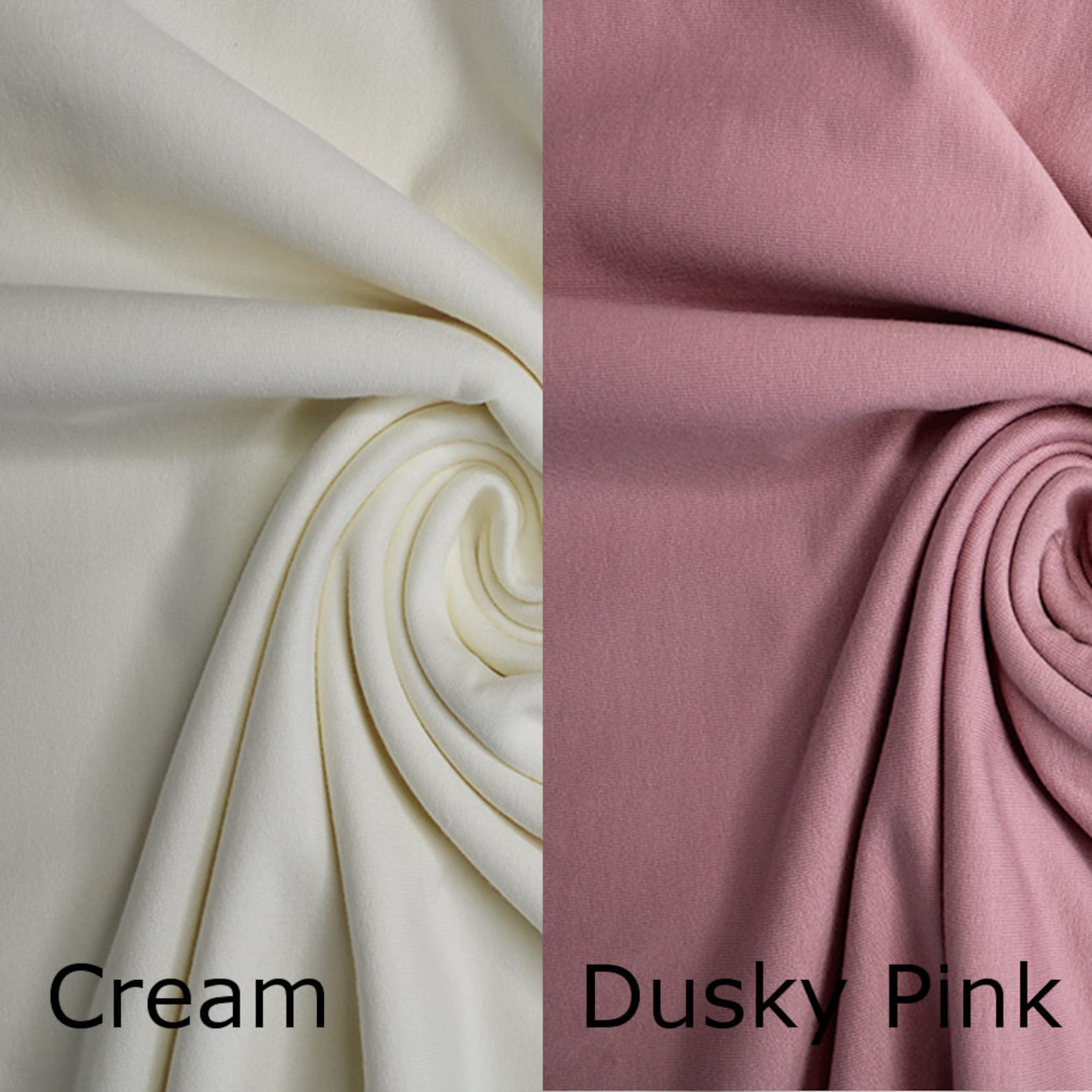 French Terry Loopback Cotton Jersey Fabric Solid Plain Etsy UK