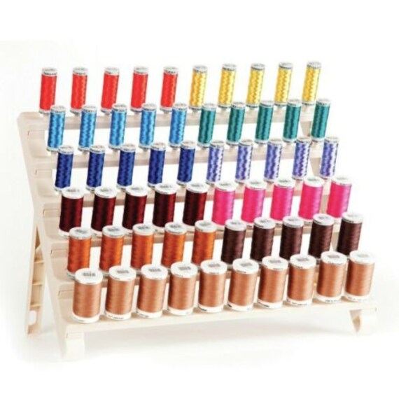 Hemline Premium 60 Spool Sewing Thread Organizer Embroidery Etsy UK