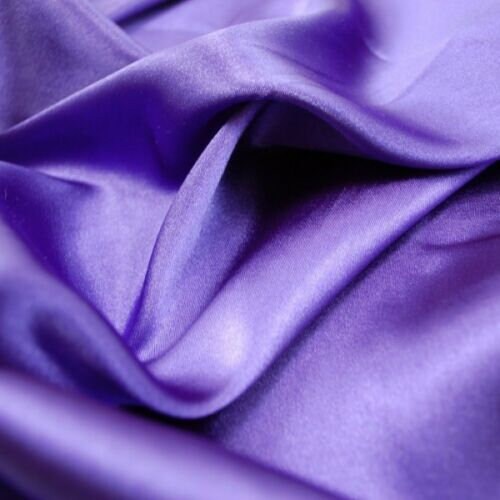 Plain Slight Stretch Satin Fabric Material Poly Spandex Mix Etsy UK