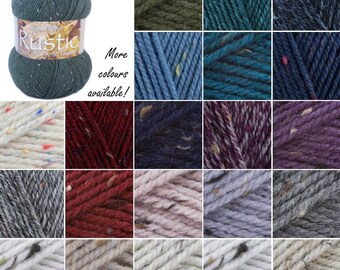 James C Brett | Rustic With Wool Aran | Aran Yarn