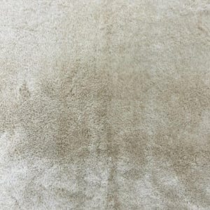 Plush Fur Fabric Plain Luxurious Super Soft Material 150cm Wide Camel Frost