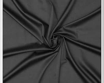 Lightweight Cotton Sateen Fabric - Smooth Finish, 145cm Wide