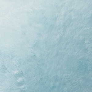 Plush Fur Fabric Plain Luxurious Super Soft Material 150cm Wide Baby Blue