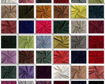 Linen Viscose Slub Fabric – Plain, Soft, Stylish & Breathable 136cm Wide