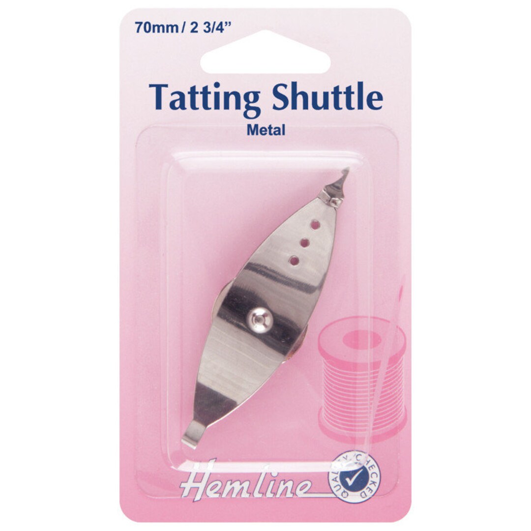 Hemline 70mm Metal Tatting Shuttle Lace Knots Loops Etsy UK