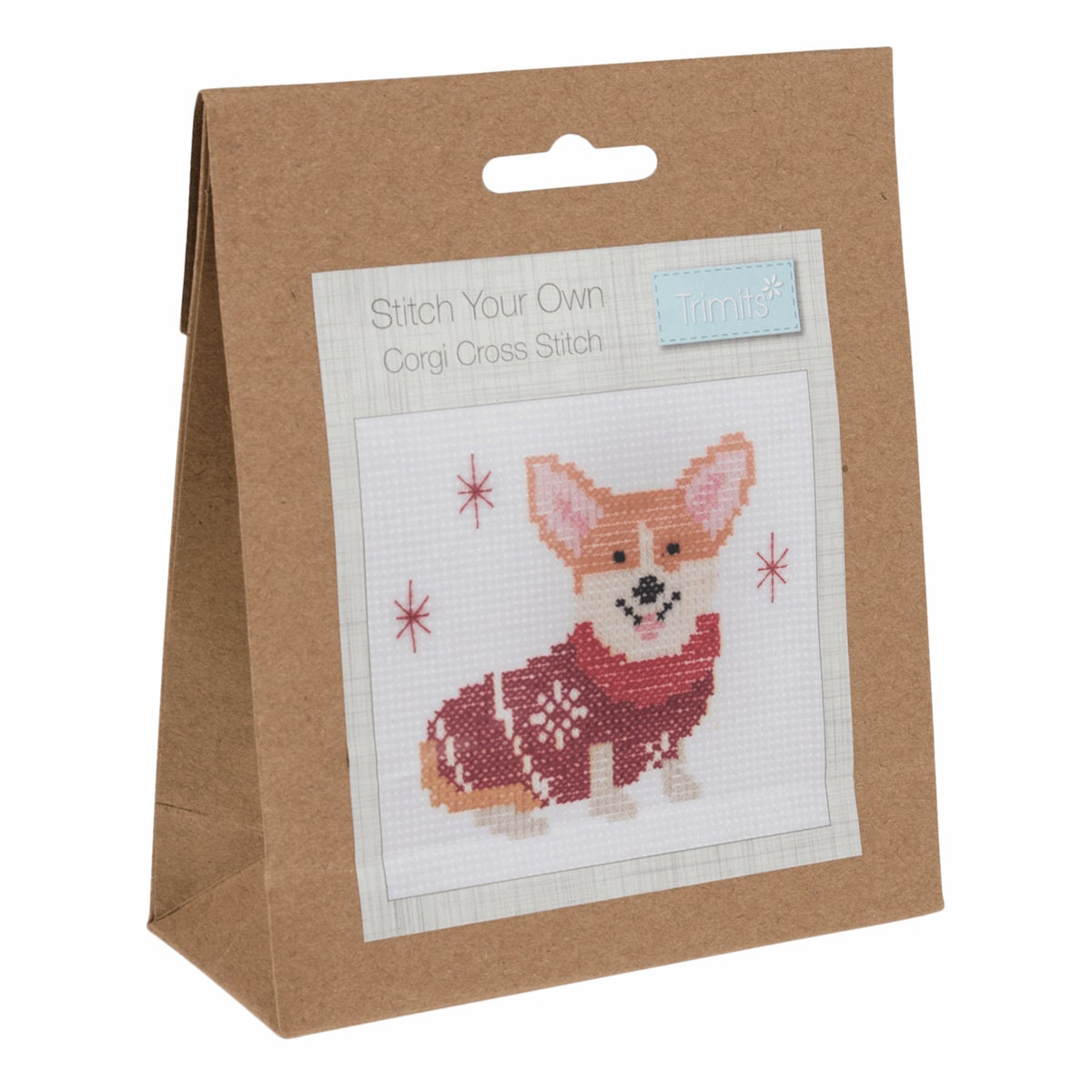 Trimits Mini Counted Cross Stitch Kit Christmas Festive Designs Xmas ...