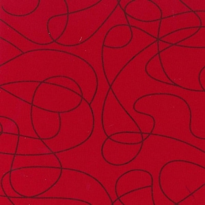 100% Cotton Fabric Nutex Squiggle Abstract Lines Squiggles Doodles 280cm Wide