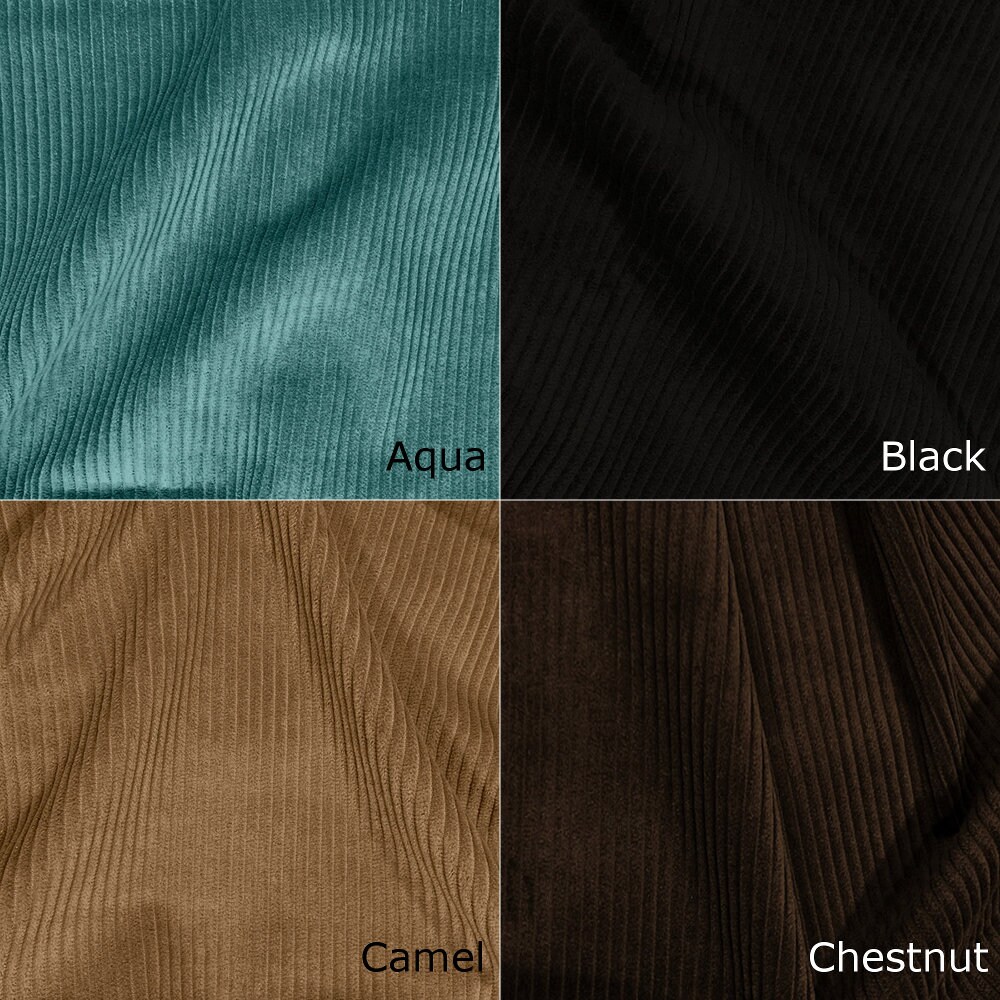 Plain 4.5 Wale Cotton Corduroy Fabric John Louden Soft Jumbo Cord 140cm ...