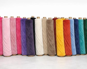 Cuddle Fleece Fabric Plain Coloured Super Soft Double Sided 147cm Wide