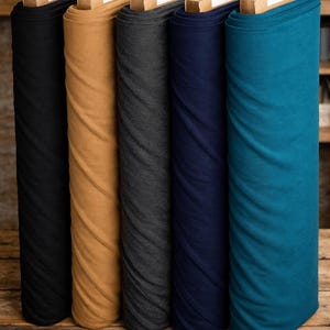 Ponte Roma Double Knit Jersey Fabric – 150cm Wide, 4 Way Stretch