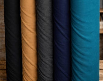 Ponte Roma Double Knit Jersey Fabric – 150cm Wide, 4 Way Stretch