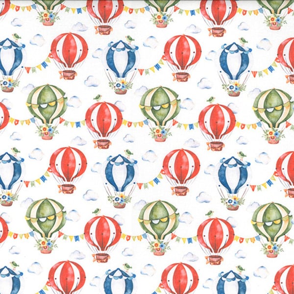 Hot Air Balloon Fabric Etsy UK
