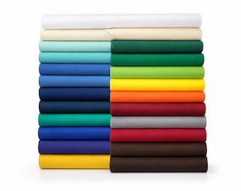 100% Cotton Drill Fabric – Plain Heavyweight Twill, 150cm Wide