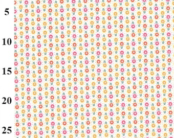 PU Face Polyester Back Water Repellent Print Flower Floral Foss Bank 138cm Wide