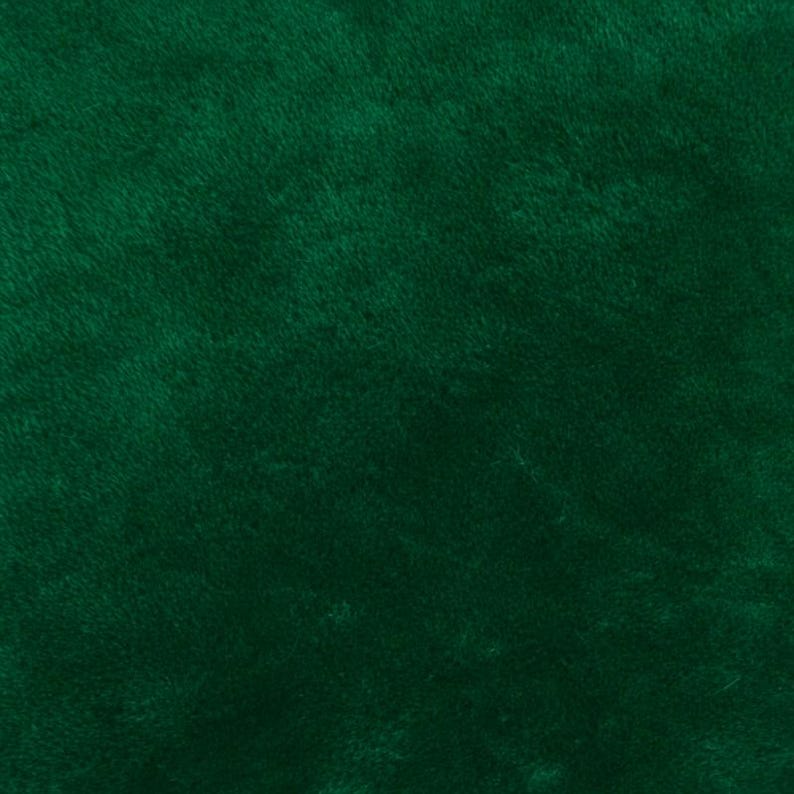 Plush Fur Fabric Plain Luxurious Super Soft Material 150cm Wide Bottle