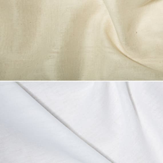 Butter Muslin White - Muslin Fabric