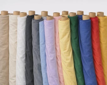 Plain Flannel Winceyette Fabric 100% Cotton Soft Brushed Flannelette 110cm Wide