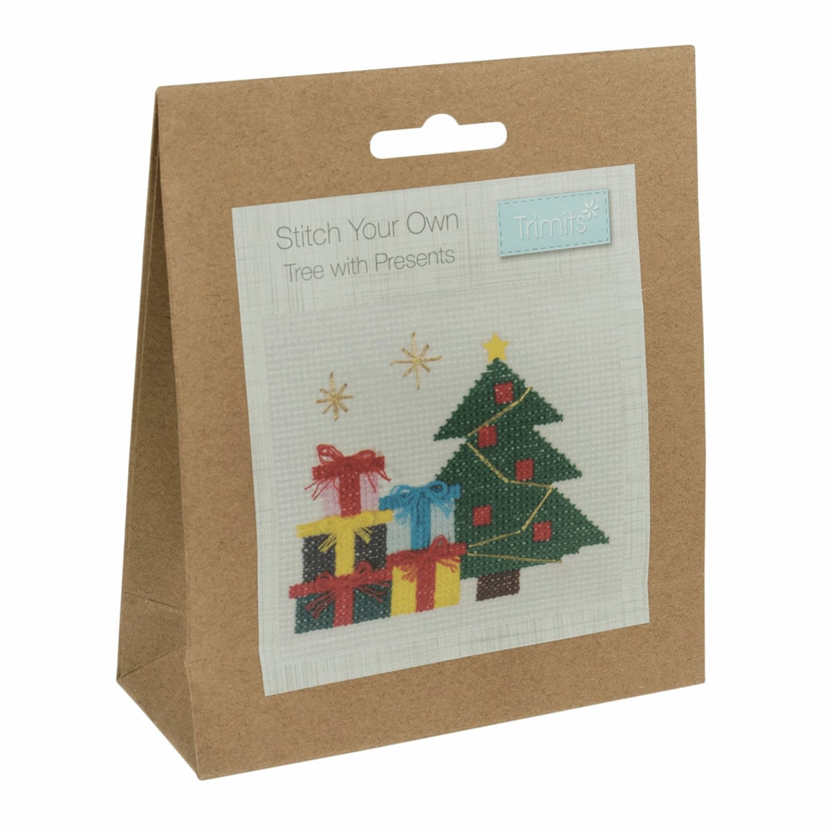 Trimits Mini Counted Cross Stitch Kit Christmas Festive Designs Xmas ...