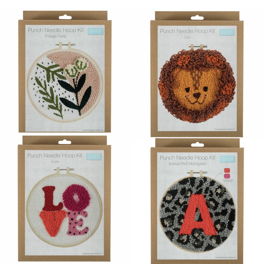 Trimits Punch-Needle-Set Flamingo - Alles Für Den Einstieg Ins Punch Needling