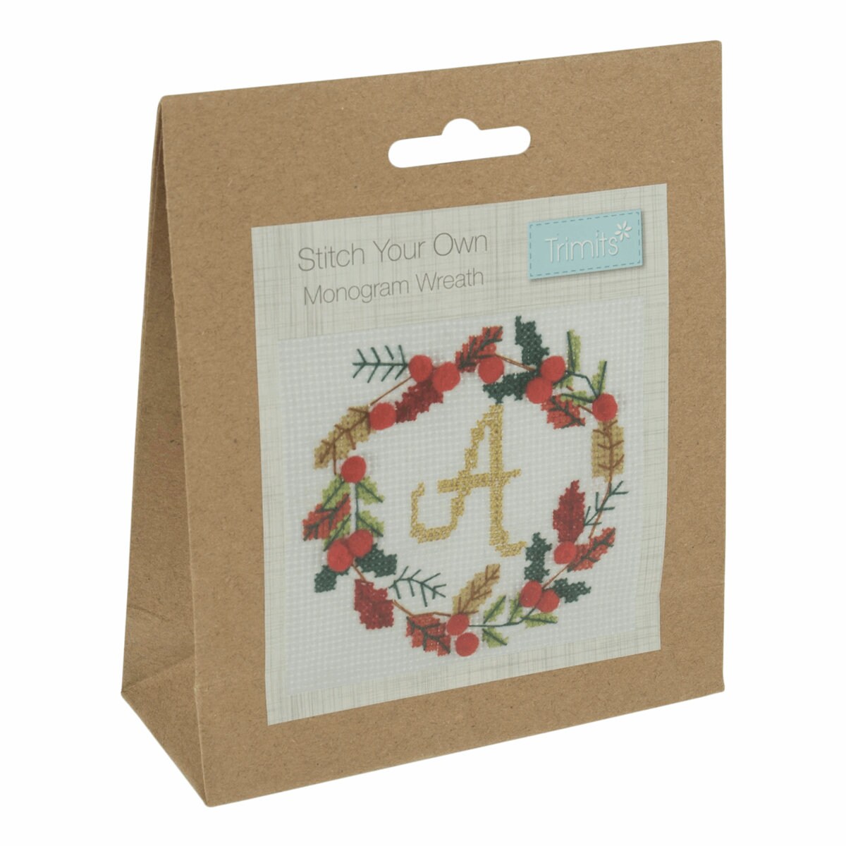 Trimits Mini Counted Cross Stitch Kit Christmas Festive Designs Xmas ...
