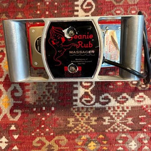 Vintage Morfam Jeannie Rub Commercial Deep Tissue Massager