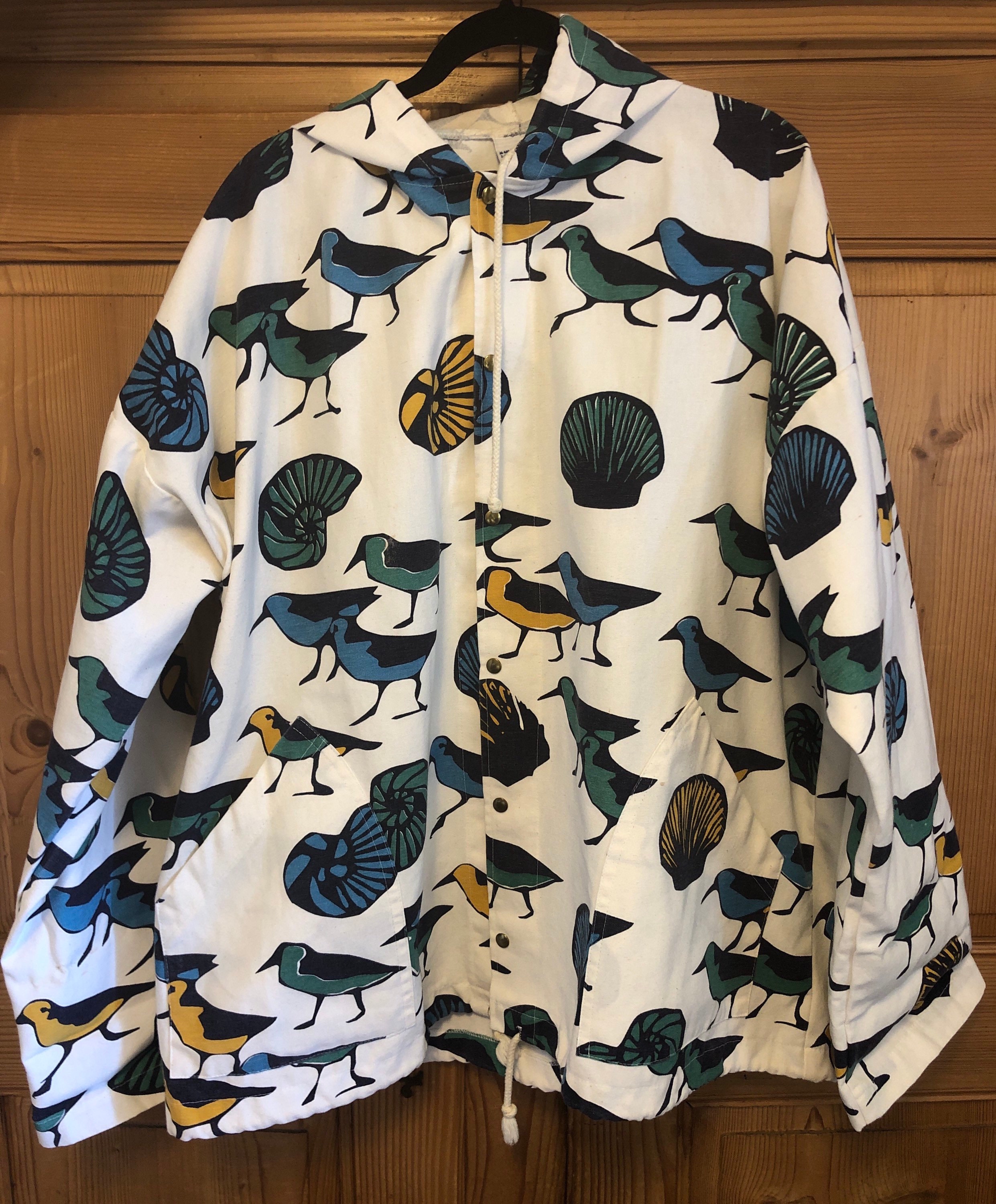 Vintage 1990s Michigan Rag Co Hooded Cotton Canvas Jacket - Etsy
