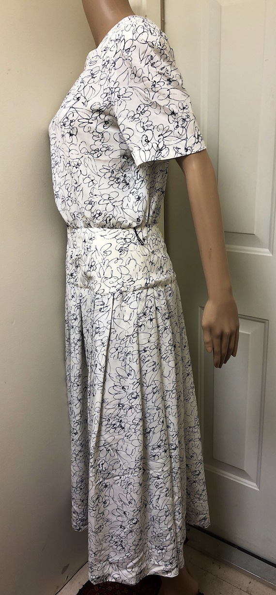 Robe Vintage Liz Claiborne Années 80 - Taille 6, Couleur Orange - Neuf Avec étiquettes - Idéal Déguisement