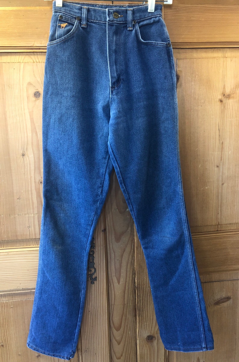 Vintage Rare 70s 80s Wrangler Denim Jeans Junior Fit High - Etsy