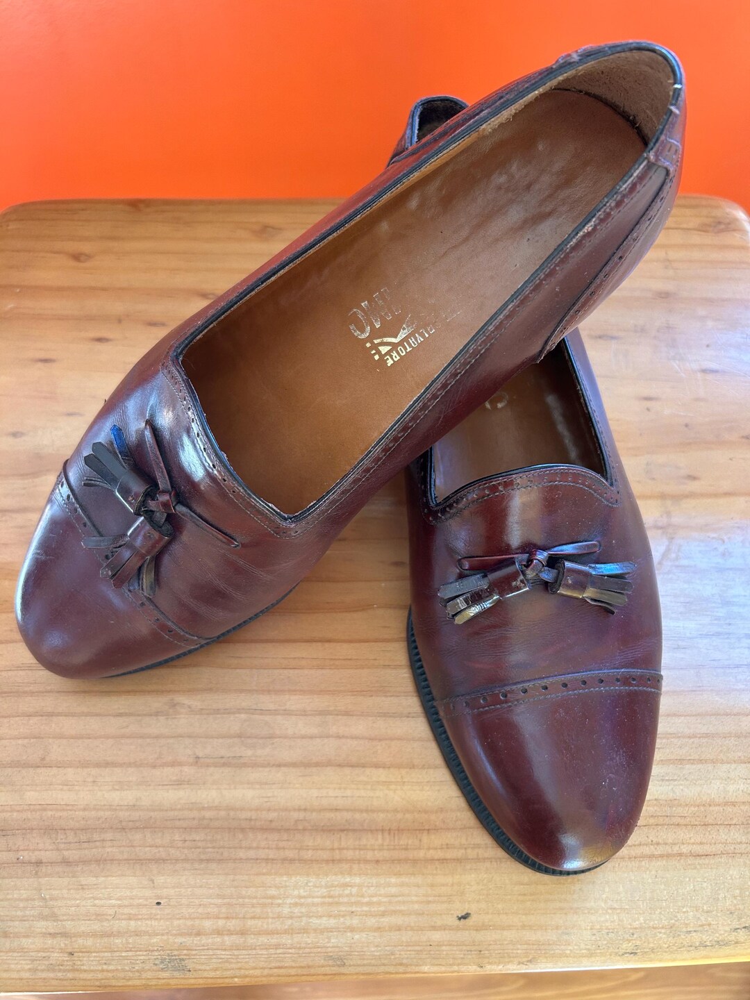 Salvatore Ferragamo Tassel Loafers - Etsy display picture 1