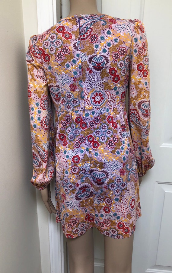 Vintage 60s Clobber of London Psychedelic Floral … - image 5