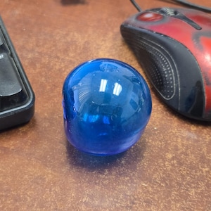 reproduction decorative blown GLASS FLOAT ball 2"