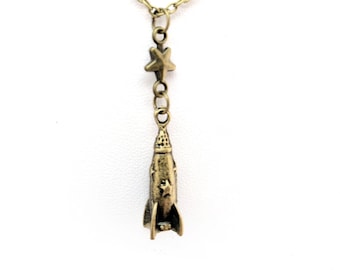 Rocket to the Stars Necklace