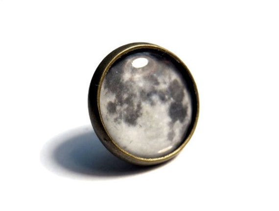Full Moon Pin/tie Tack - Etsy