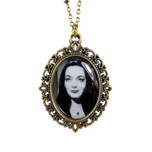 Morticia Addams Necklace - Etsy