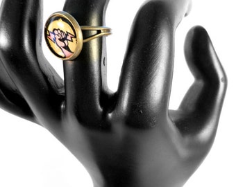 Bioshock Infinite Vigors 12mm Bronze Adjustable Ring