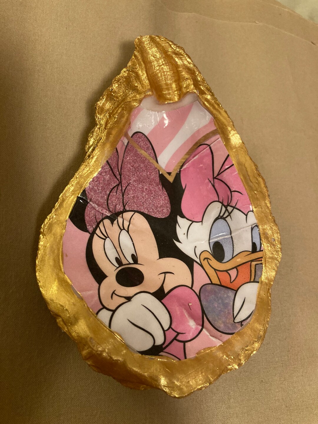 Minnie Mouse Daisy Duck Jewelry Holder Dish for Trinkets Rings Etsy