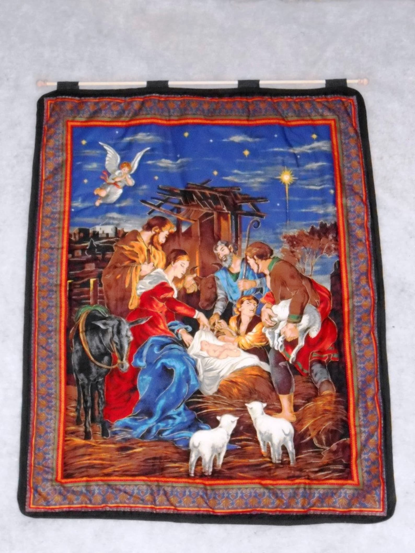 Keepsake Nativity Wall Hanging Etsy UK