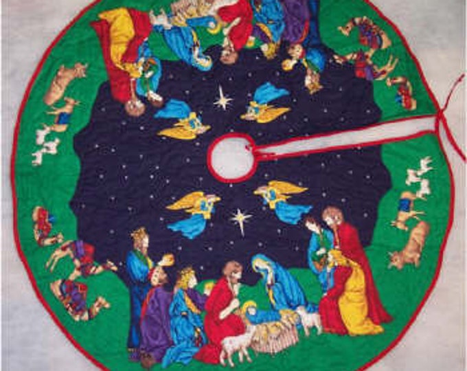 KIT 58 Nativity Tree Skirt Etsy