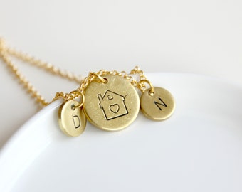 Home sweet home necklace