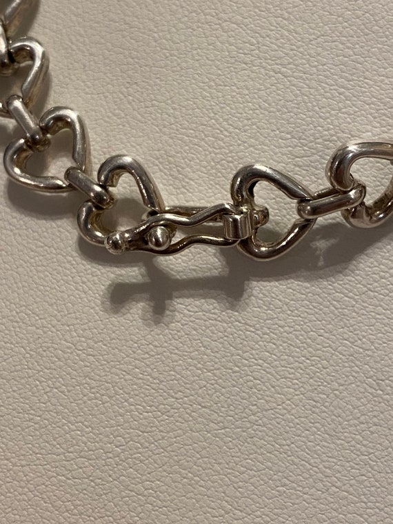 Vintage Sterling Silver Link Necklace