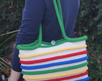 Stripe Tote